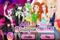 Instagram Challenge: Princesas VS Monster