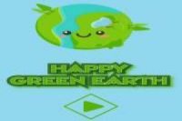 Glückliche grüne Erde