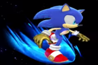 Widescreen de personalização do Sonic Colors DS