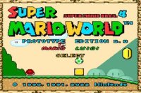 Super Mario Bros 4 Super Mario World Prototype: Mario Luigi V5