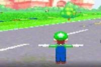 Mario Kart: Luigi is hard in T posed