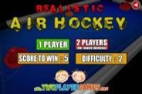 Realistisches Airhockey