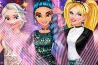 Aurora, Elsa et Jasmine: Nuit à Hollywood