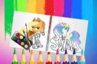 Sweet Pony: Album da colorare