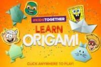 Apprenez l' origami avec Nickelodeon