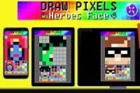 Draw Pixels: Héroes