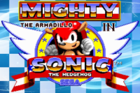 Mighty the armadillo in Sonic The Hedgehog