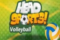 Kopf-Volleyball: 2 Spieler