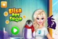 Eliza y su tienda de mascotas