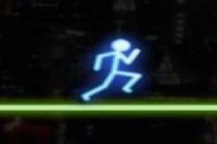 Neon Run: Courir avec l'homme au néon