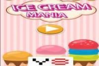 Loja de sorvete engraçado