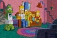 Simpson Minecraft: Quebra-cabeça