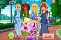 Princesas: Vestidos Maxi
