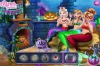 Rapunzel, Elsa e Anna: Festa in costume