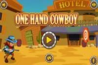Un cowboy à la main