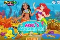 Ariel transforme Moana en sirène