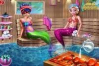 Ladybug y Elsa: Disfrutan un día de spa