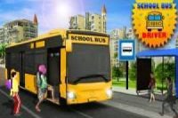 Řidič školní autobus