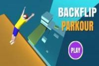 Parkour backflip