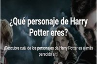 Quiz Harry Potter: ¿Qué personaje eres?