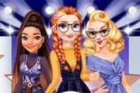 Rapunzel and her friends: Party in Hollywood