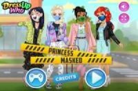 Dress the Princesses with Masks