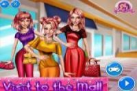 Princesses: Shopping in the mall