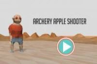 Střílet šipky na jablko