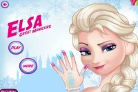 Grado de manicura con Elsa