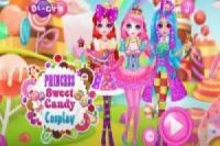 Dress up girls as candy
