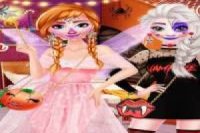 Elsa y Anna: Fiesta de Disfraces