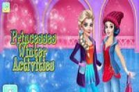 Rapunzel a Sněhurka: Zimní aktivity