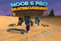 Minecraft Skateboarding Noob