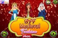 Princesas: Visten con la moda medieval