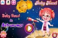 Baby Hazel kleidet sich als Astronom