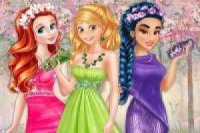 Rapunzel, Jasmine und Ariel: Sonderfarben