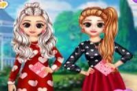 Elsa e Anna: Preparativos para o Dia dos Namorados