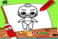 Easy Kids Coloring by LOL Surprise