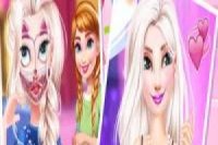 Elsa, Anna, Merida and Ariel: Heavy Pranks