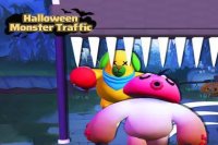 Traffico dei mostri di Halloween