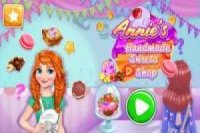 Annie e sua loja de sobremesas