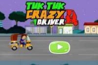 Conduire Tuk Tuk: Courir sur les zombies