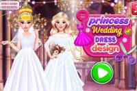 Diseñar el Vestido de Novia de las Princesas
