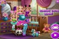 Barbie enceinte: jouer avec ses jumeaux