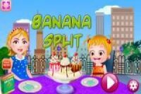 Mama Hazel: Prepare Banana Split