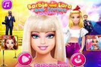 Barbie et Lara sur le tapis rouge