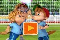 Alvin a Chipmunkové: Fotbalový volný kop
