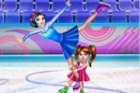 Snow White and Susy: They' re going to skate