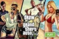 Draw Grand Theft Auto V