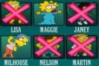 Rostro misterioso de los Simpsons